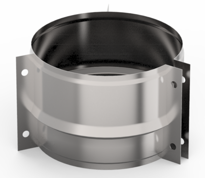  УМК Хомут обжимной под растяжки D120 1,0 мм нержавейка в Белгороде