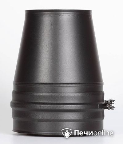 Комплектующие дымохода Schiedel Конус д.150 PM25 (Черный) Permetr в Белгороде