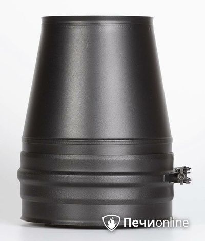 Комплектующие дымохода Schiedel Конус д250 PM25 (Черный) Permetr в Белгороде