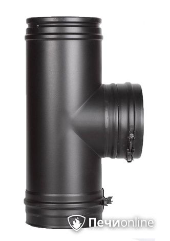 Тройник 90° Schiedel Тройник 90° д.150 PM25 (Черный) Permetr в Белгороде