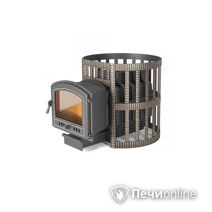 Дровяная печь-каменка Везувий Легенда Ретро Ковка 24 (224) в Белгороде