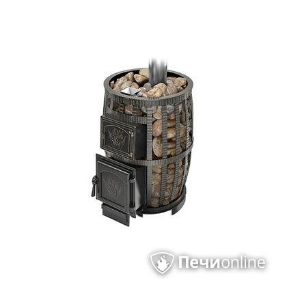 Дровяная печь-каменка Везувий Легенда Русский пар Ковка 24 (271) б/в в Белгороде