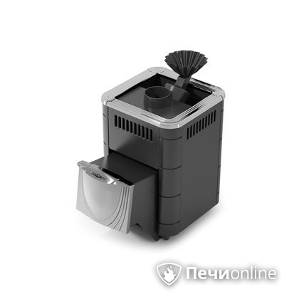 Дровяная печь-каменка TMF Гейзер Микра 2017 Inox ДН ЗК антрацит в Белгороде
