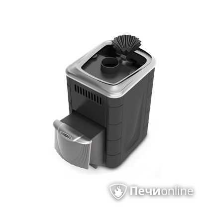 Дровяная печь-каменка TMF Гейзер Мини 2016 Inox ДН ЗК антрацит в Белгороде