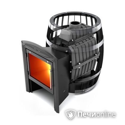 Дровяная печь-каменка TMF Саяны Cast Витра в Белгороде