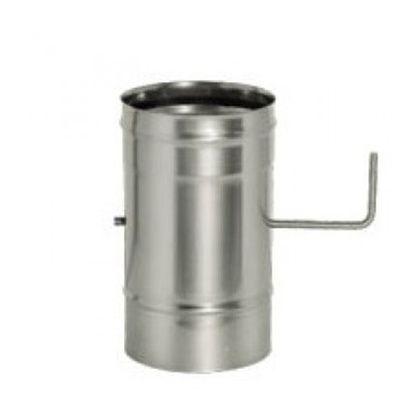  Дымок Задвижка одностенная 0.8 мм ZHR 120 в Белгороде