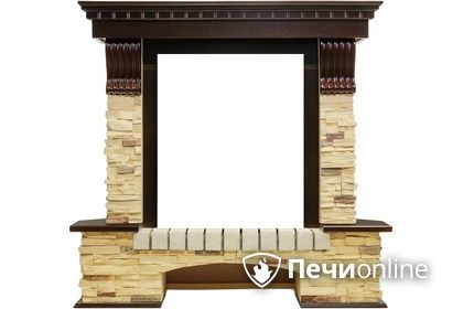 Портал для электрокамина Royal Flame Pierre Luxe угловой сланец под классический очаг в Белгороде