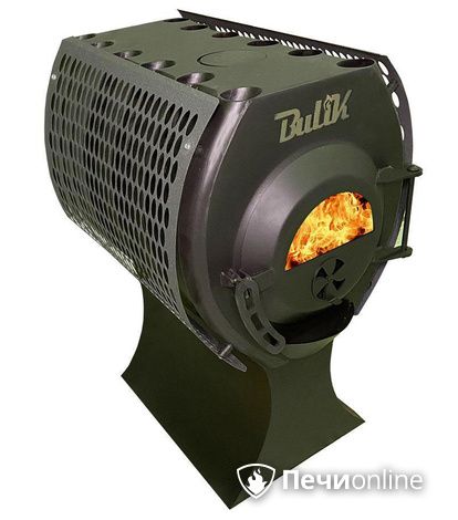 Отопительно-варочные печи Березка BulyK 280 Плюс со стеклом и экранами боковыми в Белгороде