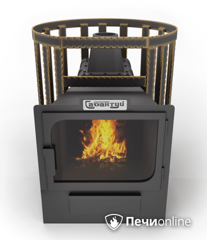 Дровяные печи-каменки Сабантуй Булава Чугун 24 панорама в Белгороде