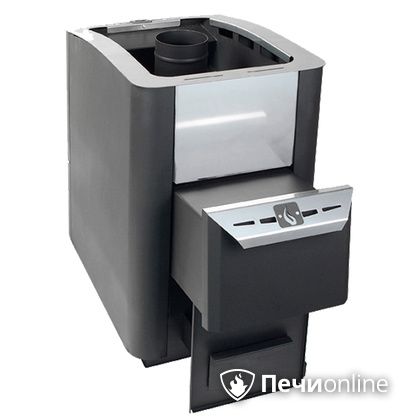 Дровяная банная печь Конвектика 12 антрацит в Белгороде