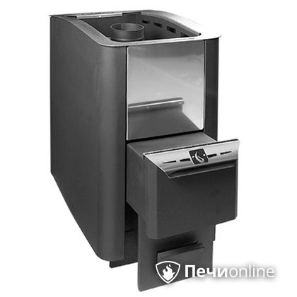 Дровяная банная печь Конвектика 26 антрацит в Белгороде