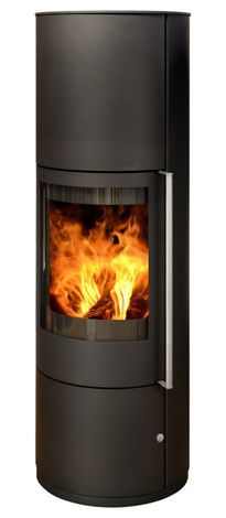Печь-камин ABX Trollvik, черная сталь в Белгороде