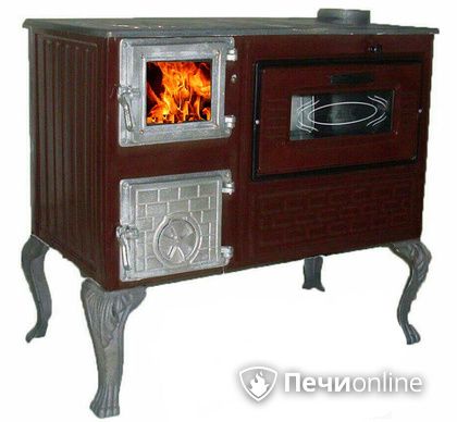 Отопительно-варочная печь МастерПечь ПВ-06 с духовым шкафом, 7.5 кВт в Белгороде