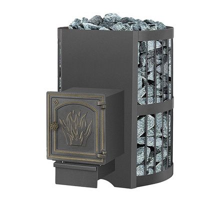 Дровяная банная печь Везувий Скиф Стандарт 22 ДТ-4 в Белгороде