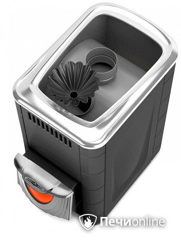 Дровяная банная печь TMF Ангара 2012 Inox ДНС КТК ЗК антрацит в Белгороде