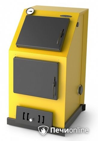 Твердотопливный котел TMF Оптимус Лайт 20кВт под АРТ и ТЭН желтый в Белгороде