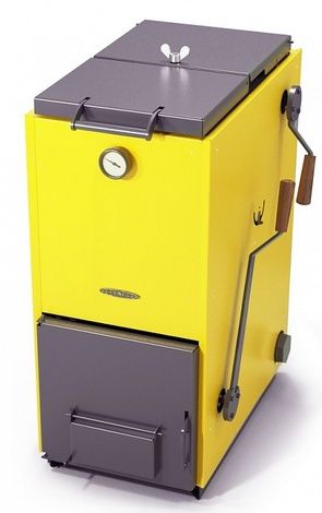 Твердотопливный котел TMF Цельсий Лайт 16кВт под АРТ и ТЭН желтый в Белгороде