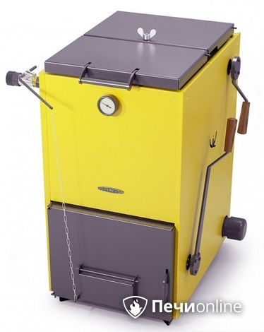 Твердотопливный котел TMF Цельсий Электро 20кВт АРТ ТЭН 6кВт желтый в Белгороде