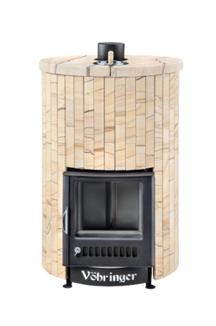 Дровяная банная печь Ферингер Уют-18 ПФ (Пироксенит наборный) в Белгороде