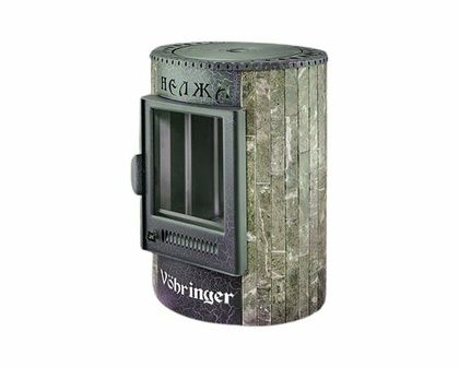 Отопительно-варочная печь Ферингер  Нелжа ПФ (Жадеит наборный) в Белгороде