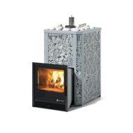 Дровяная печь-каменка ИзиСтим Ялта 25 (Модерн), AISI 430