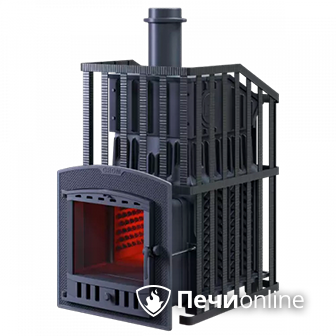 Дровяная банная печь Гефест Гром Ураган 50 (П2) в Белгороде
