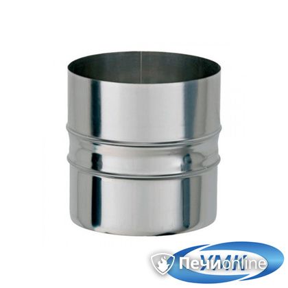 Дымоход УМК Адаптер котла D100 1.0мм нержавейка h=120мм в Белгороде