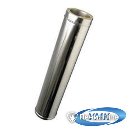 Дымоход УМК Сэндвич 1.0м 150х210 нерж 1,0мм 0,5мм по воде в Белгороде