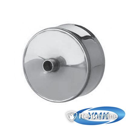  УМК Заглушка с конденсатоотводом D180 0.5 мм нержавейка внутренняя в Белгороде