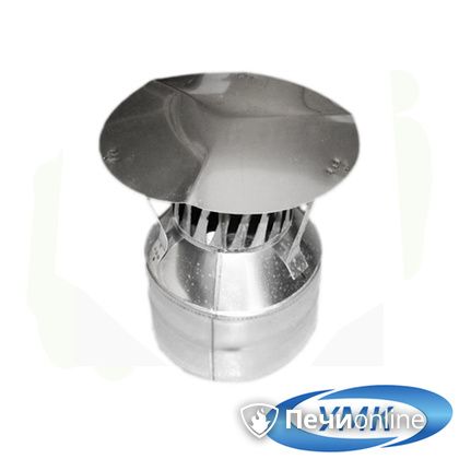 Дымоход УМК Оголовок с искрогасителем D160х220 Н+Оц 0.5мм 0.5мм по воде в Белгороде