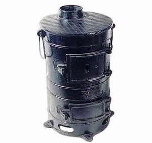 Печь-буржуйка Буржуйка ПОВ-57 армейская чугунная в Белгороде