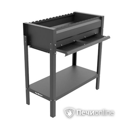 Мангал Grillver Редлайнер Стандарт Эйр с перфорированным дном и зольным ящиком в Белгороде