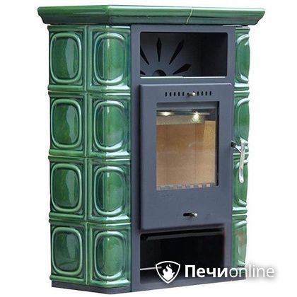 Печь-камин Thorma Borgholm Keramik TOP (черн./TOP оливк.-зел.)  в Белгороде
