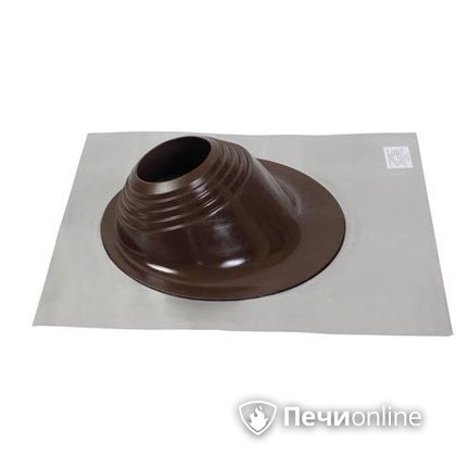 Проходник через кровлю Мастер Флеш Кровельный проходник №2-RES диаметр 203-280 мм. Коричневый в Белгороде